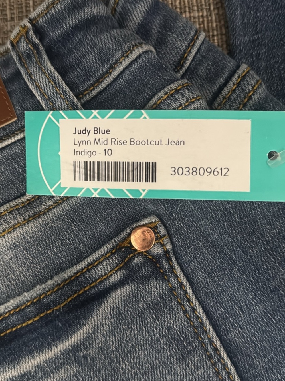 Judy Blue Indigo Bootcut Jeans